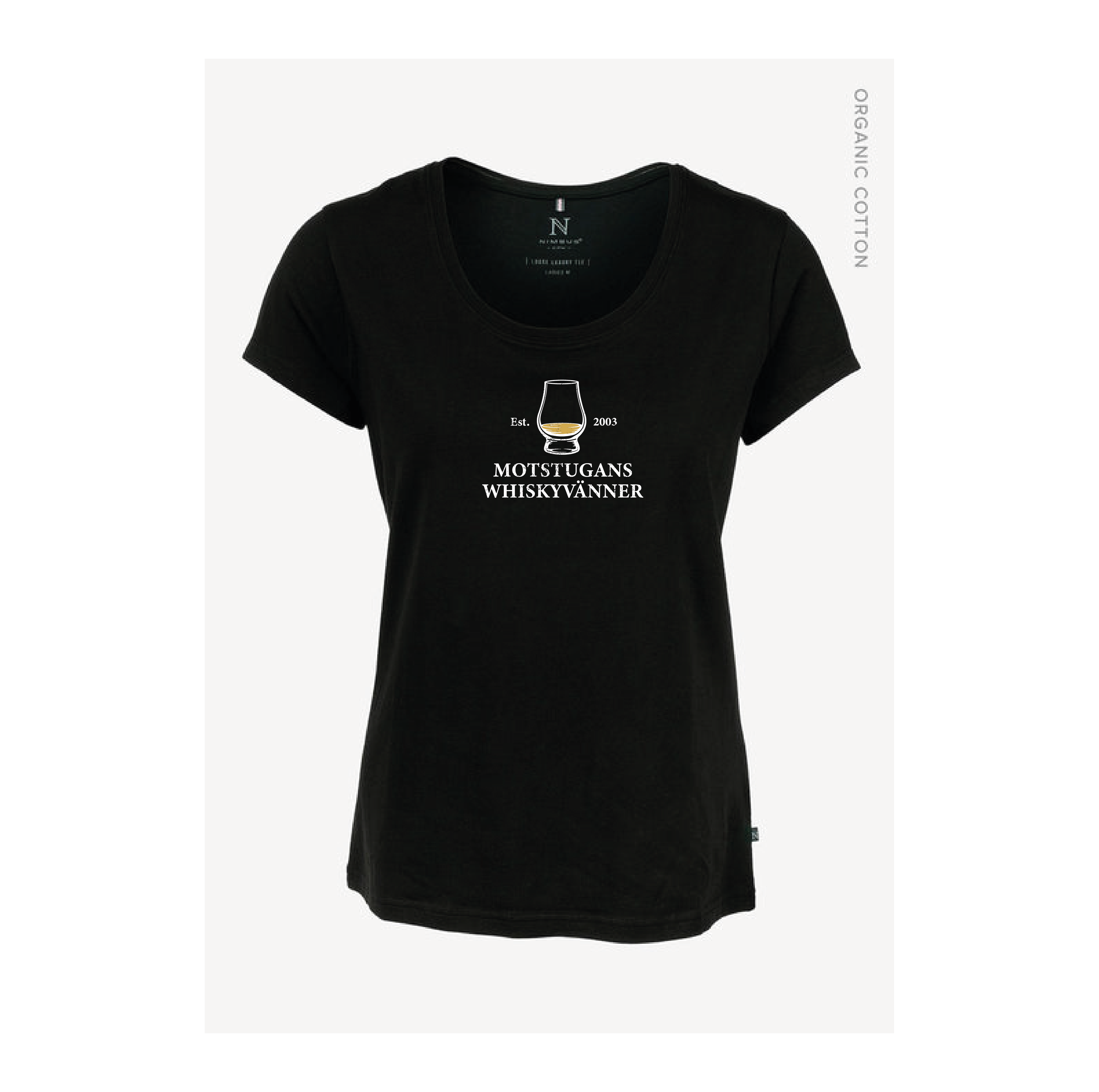 WWW Stretch-T-shirt Svart 