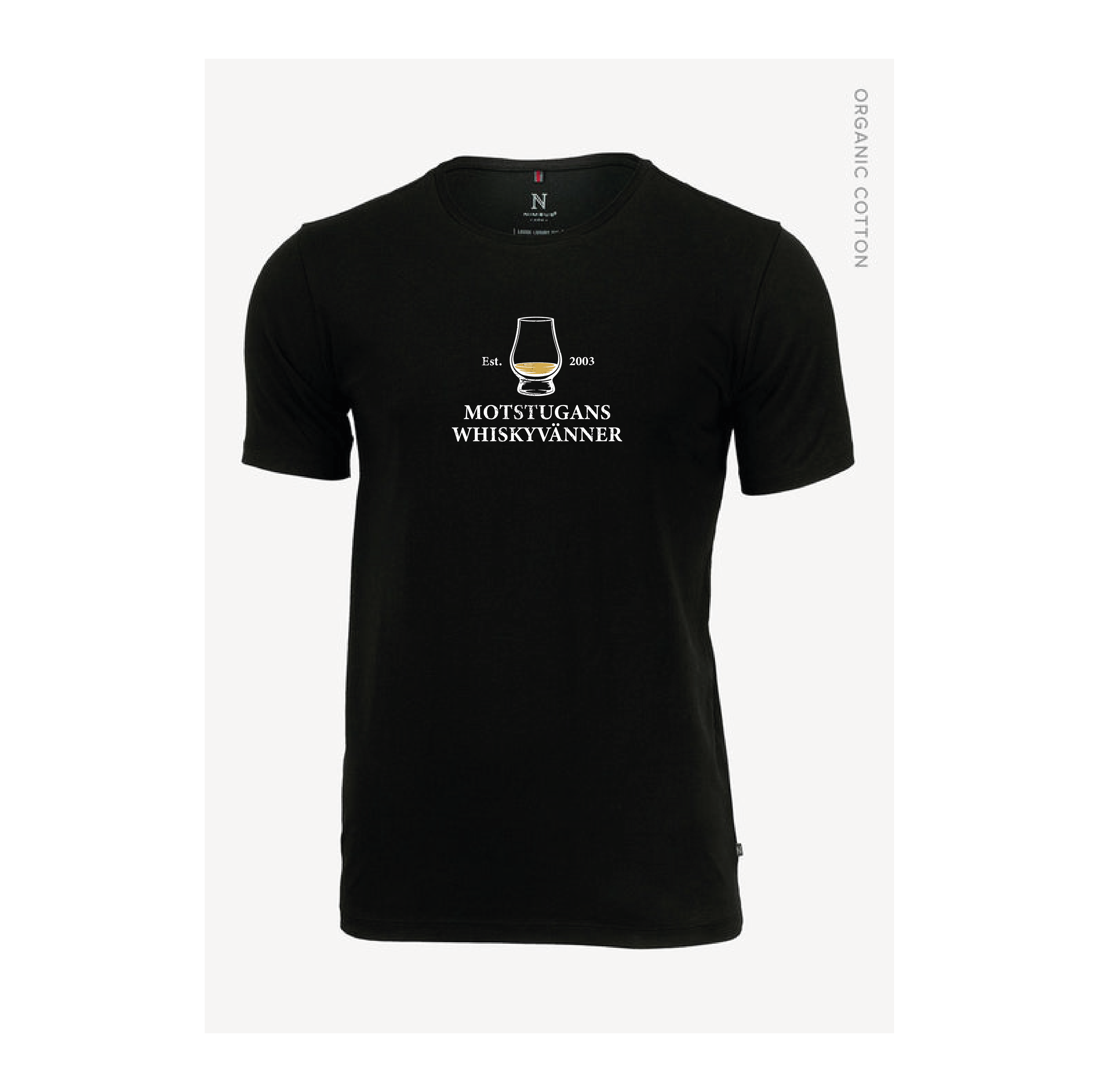 WWW Stretch-T-shirt Svart  - 2