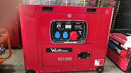 Walther Stahl - Stor Dieselgenerator/Elverk AVR med kraftfull motor 