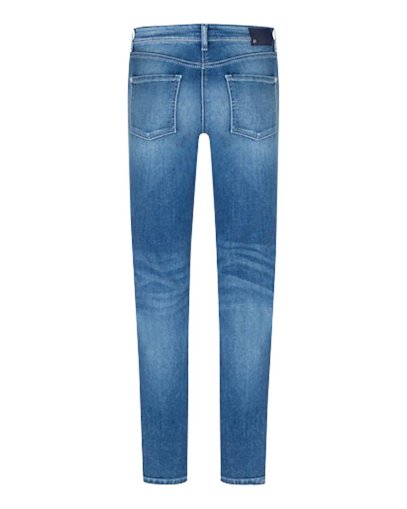 Jeans Piper long mellanblå denim