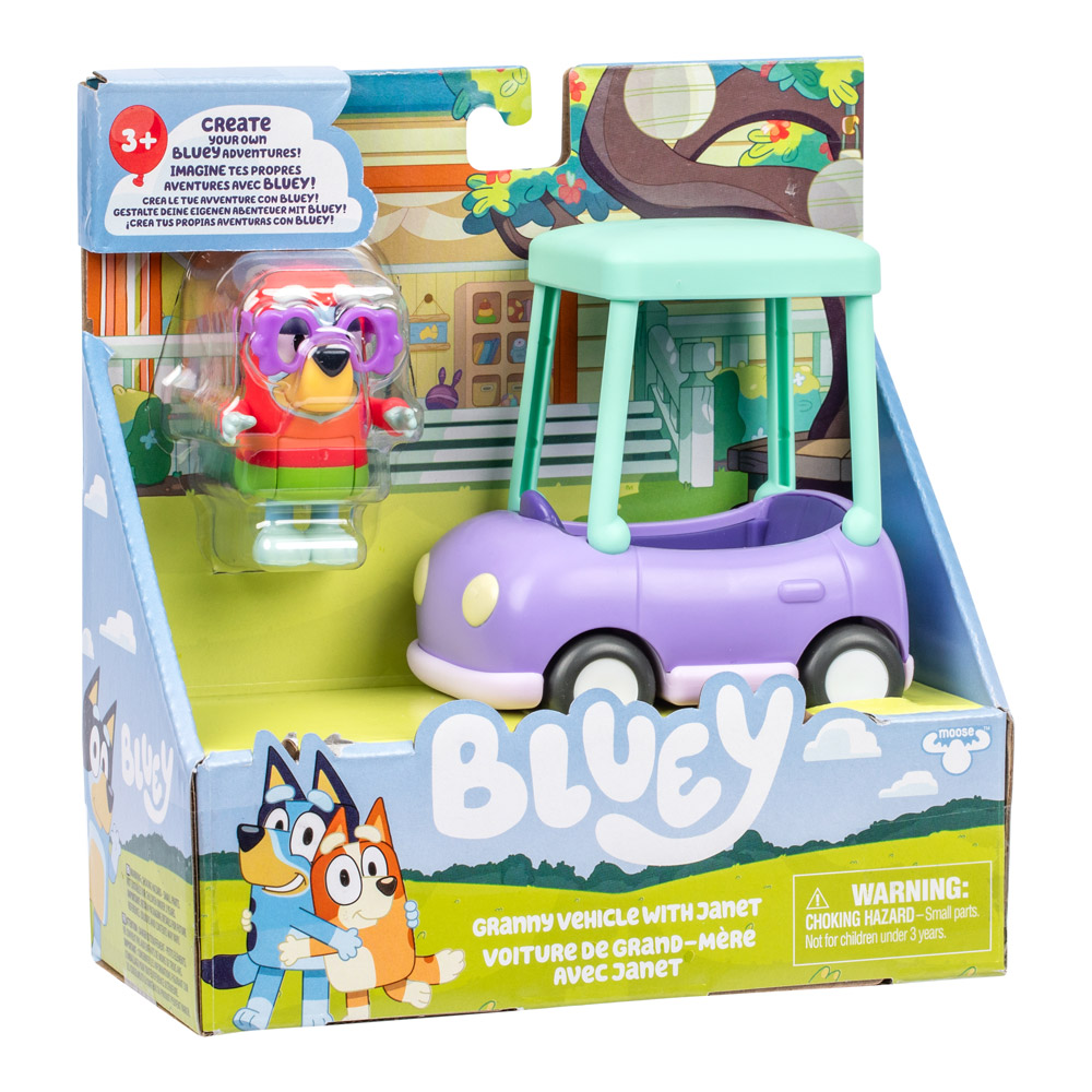 Bluey, Basic Vehicle, Granny with Janet