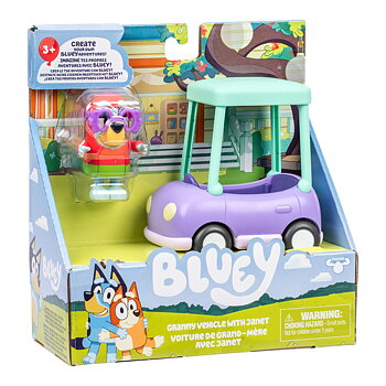 Bluey, Basic Vehicle, Granny with Janet