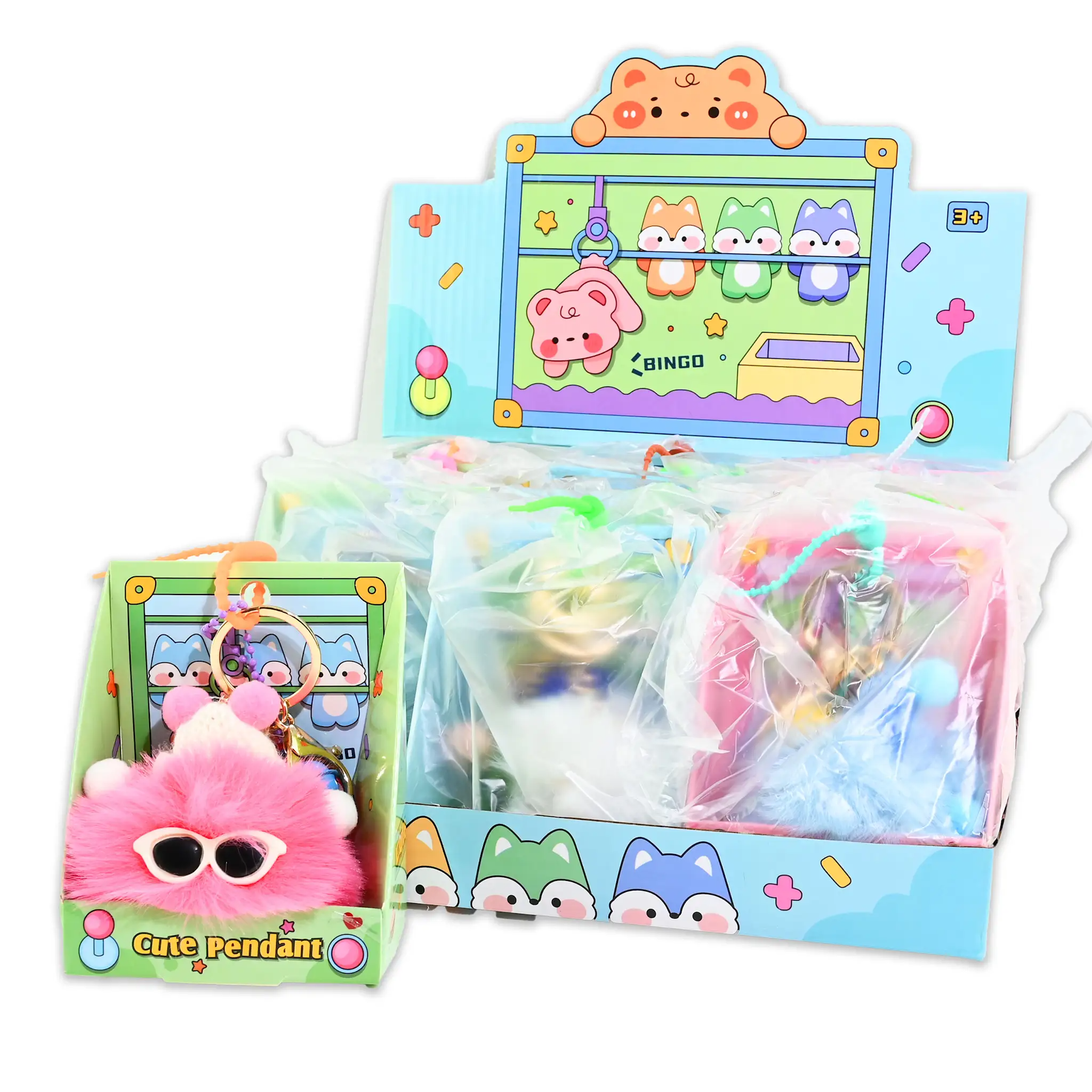 Nyckelring Fluffy Genie - Robetoy