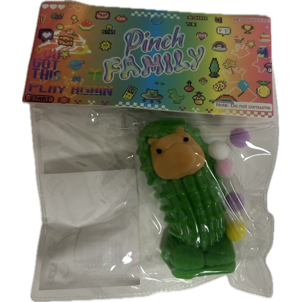 Smoosh Squishy Brainrot Hippo Cactus - Robetoy