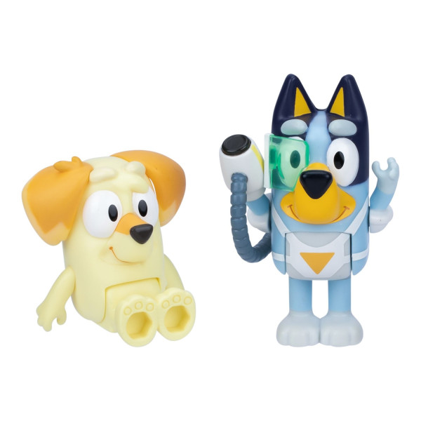 Bluey Figur Surprise Blaster Suit, 2-pack - 3
