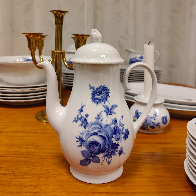Classic Romance Echt Cobalt kaffekanna från Svaneholm