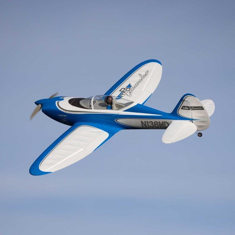 E-flite Commander mPd 1.4m BNF Basic with AS3X and SAFE Select - 4