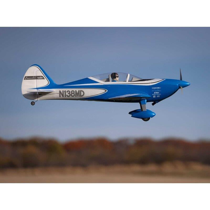 E-flite Commander mPd 1.4m BNF Basic with AS3X and SAFE Select - 10