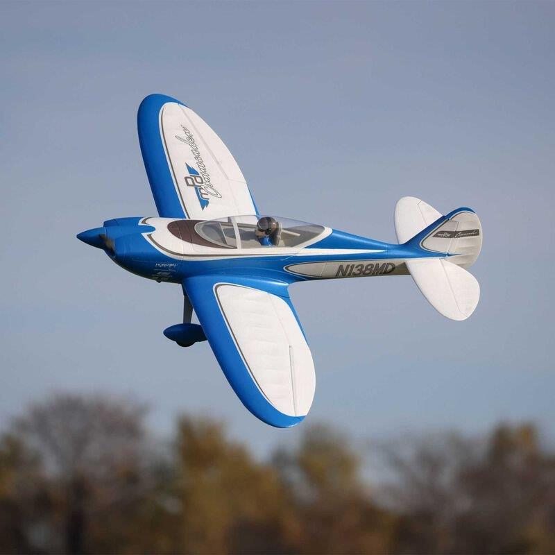 E-flite Commander mPd 1.4m BNF Basic with AS3X and SAFE Select - 6