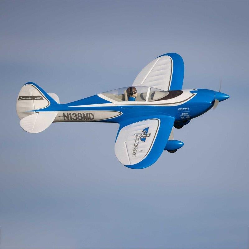 E-flite Commander mPd 1.4m BNF Basic with AS3X and SAFE Select - 5