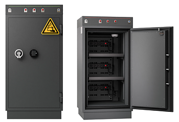 Brandsäkert batteriskåp BS-7.5