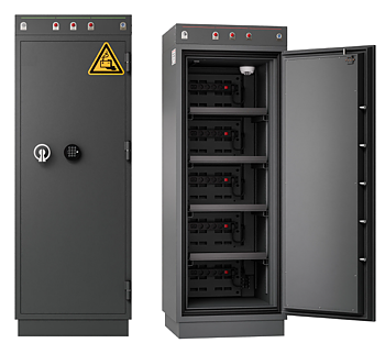 Brandsäkert batteriskåp BS-12.5