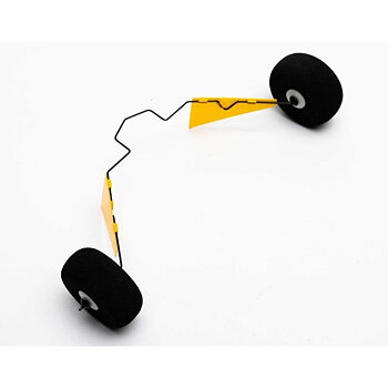 Hobbyzone Landing Gear with Wheels: UMX Champ Anniversary Edition 515mm