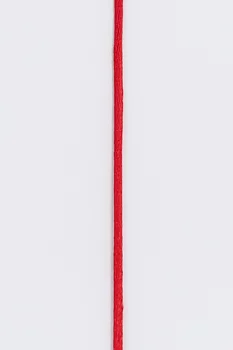 Rött satinsnöre (2,2 mm) - metervara