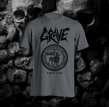 GRAVE - Anno1988 Grey T-shirt