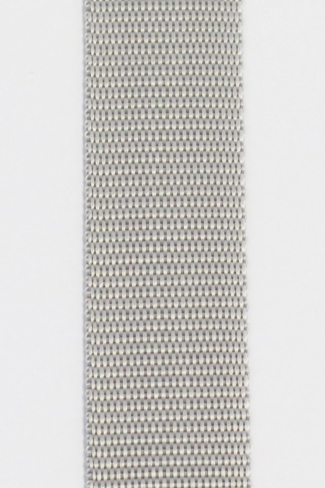 Väskband /Syntet - 30 mm brett - Grått, metervara