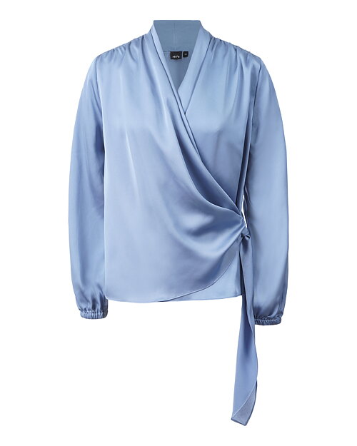 Blus Pomezia duvblå