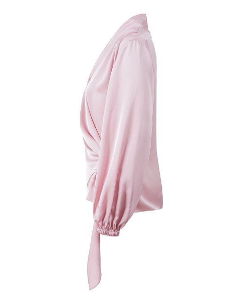 Blus Pomezia ljus dimrosa - 4