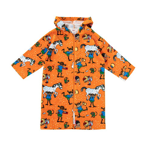 Pippi Longstocking Neighbors-bathrobe orange