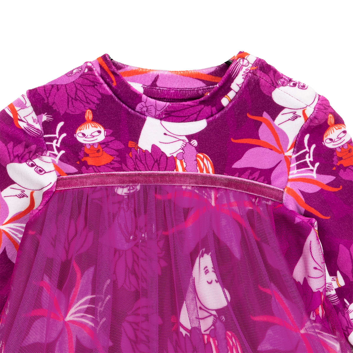 Moomin Amaryllis velor dress baby dark aniline - 2