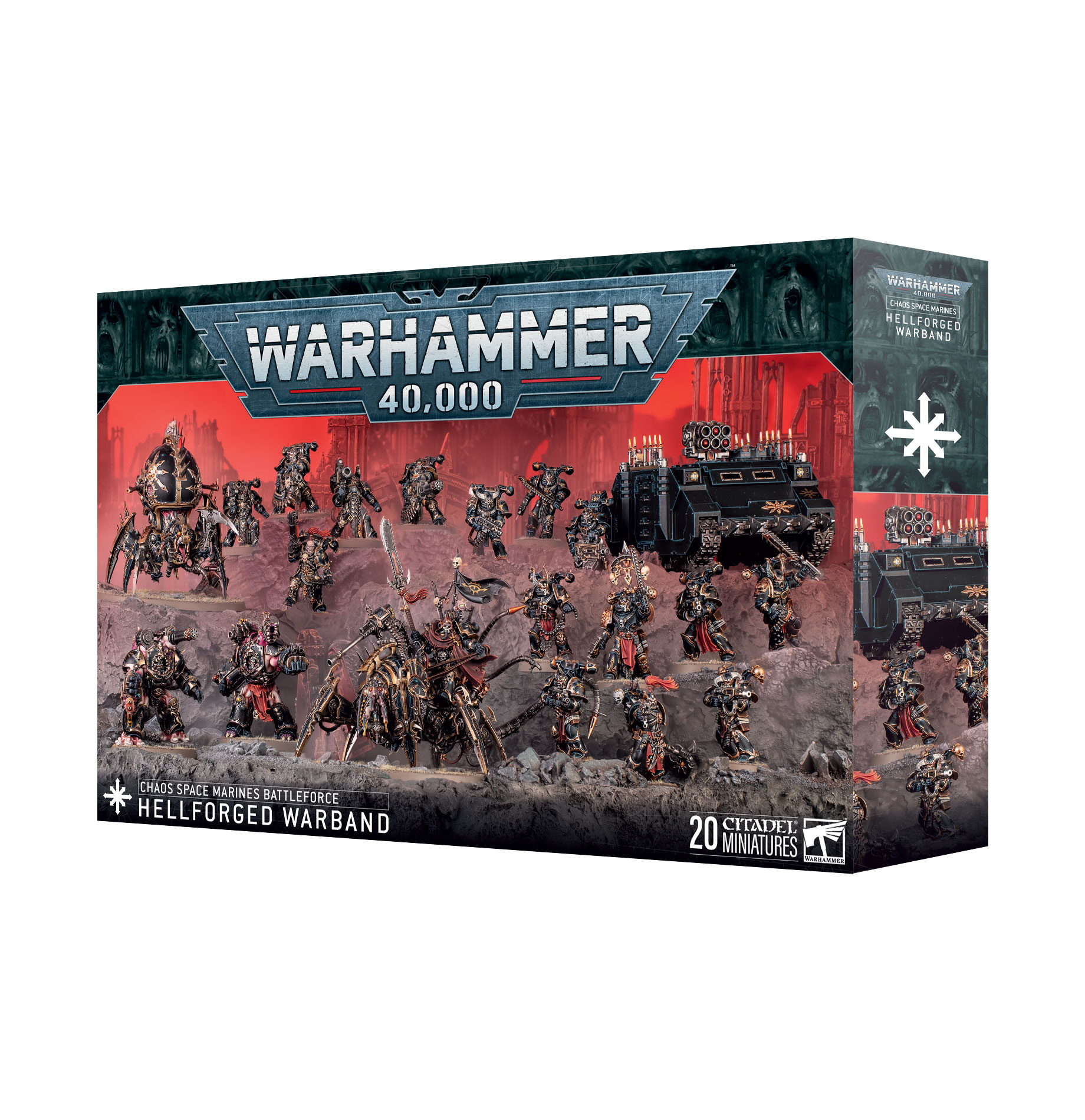 Battleforce - Chaos Space Marines: Hellforged Warband