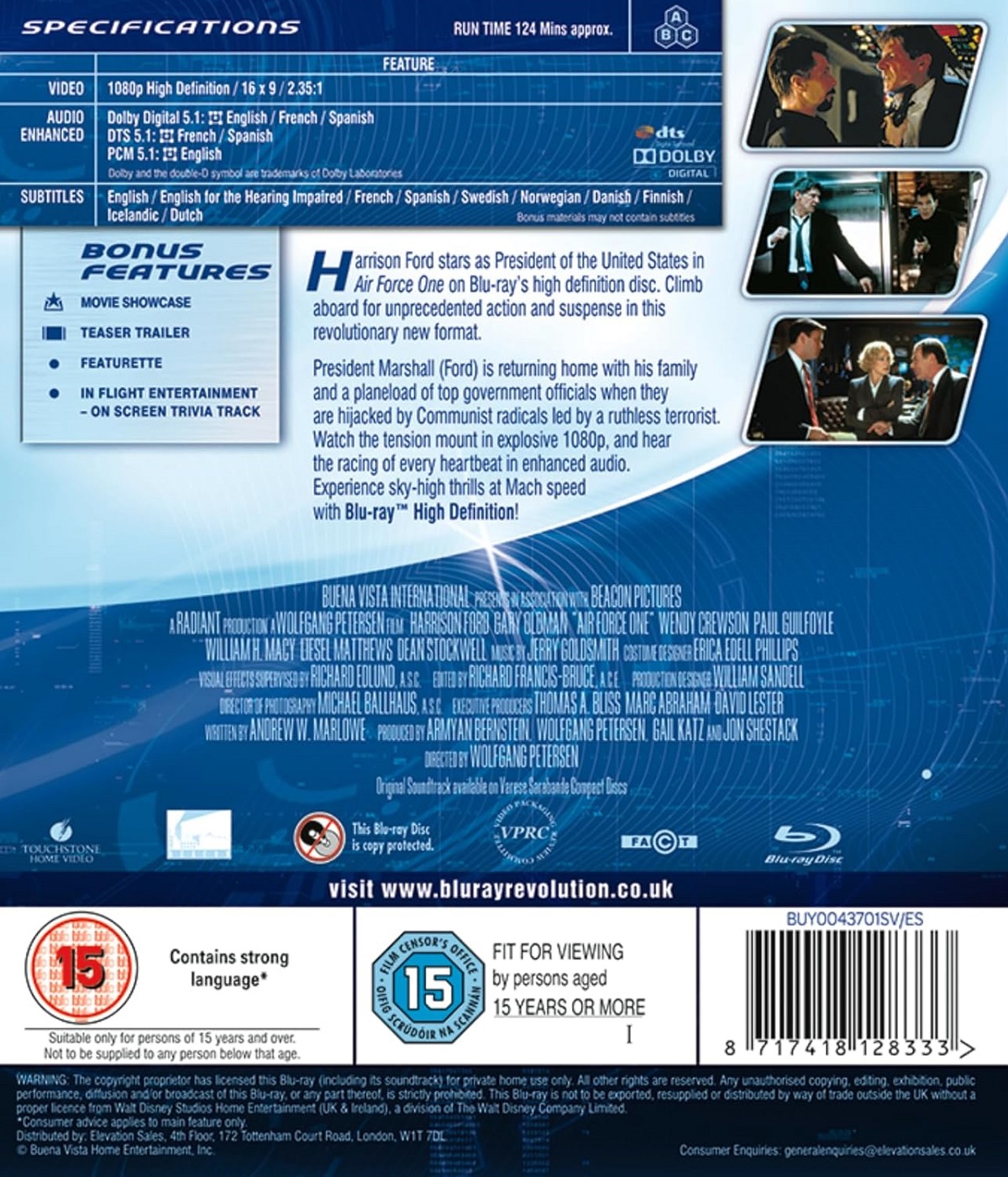 Air Force One (Blu-ray) - 2