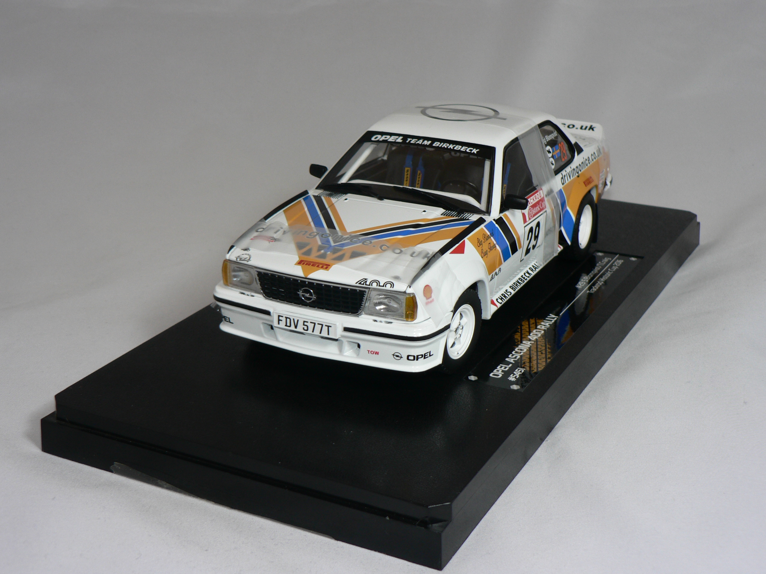 Opel Ascona  400  #29 (Historic Cup 2016 S. Blomqvist/T.Craig) 1:18  Sun Star
