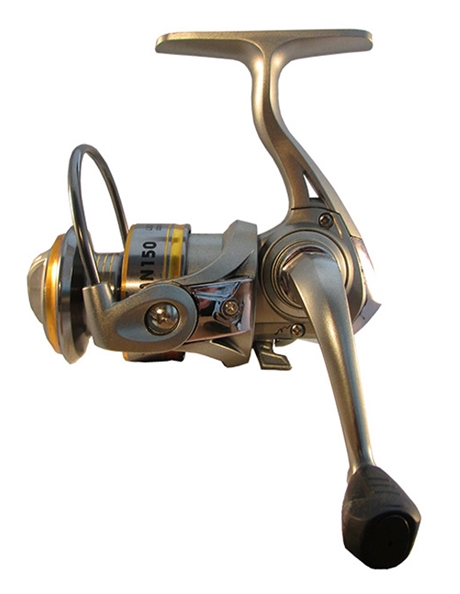 Small reel for ice fishing and ultralight fishing
