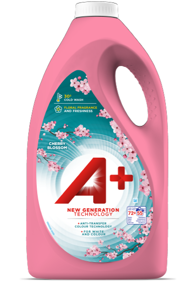 A+ Tvättmedel Cherry Blossom 3,6L