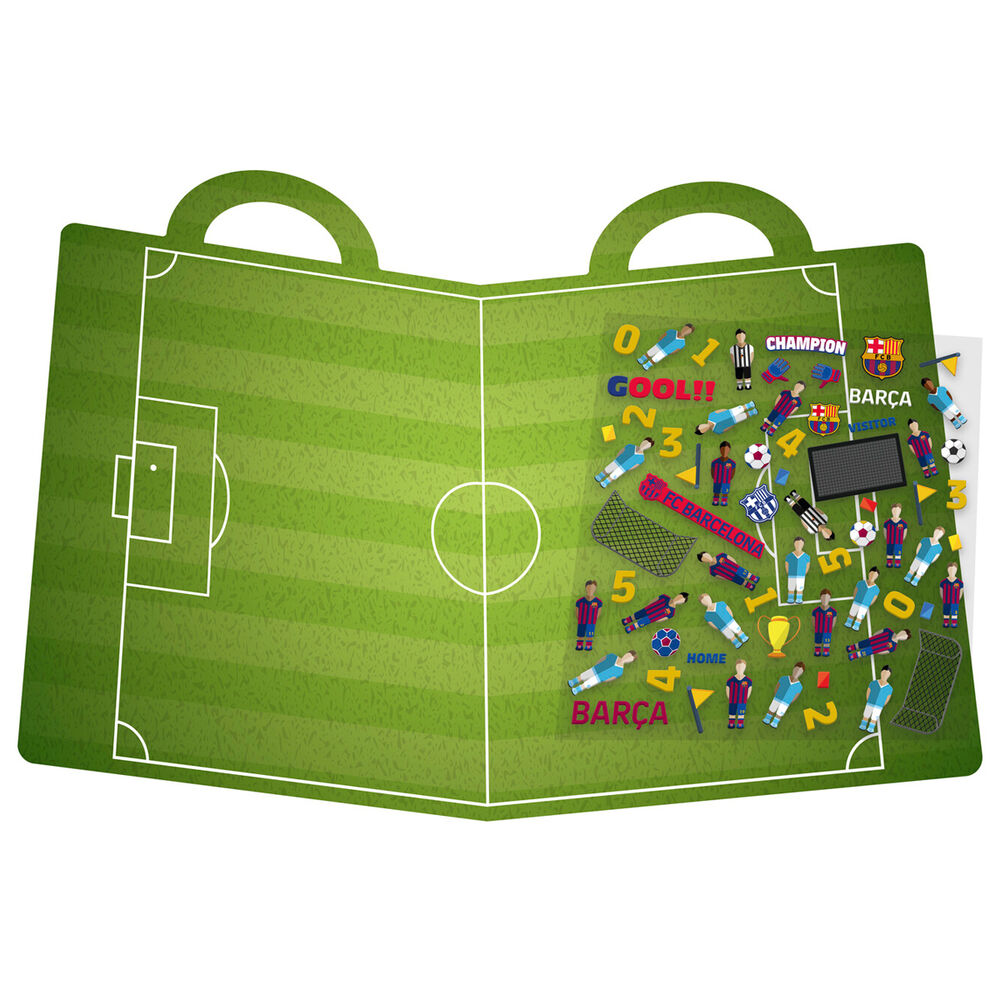 FC Barcelona Återanvändbara 3D-klistermärkesbok - 4