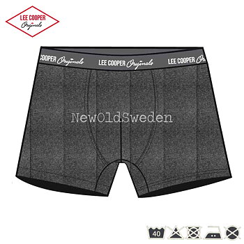 Boxershorts 1-pack - Antracit - Lee Cooper Originals - 1900