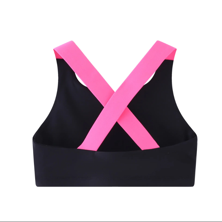 JUNIOR DANSTOP - svart/rosa - 2
