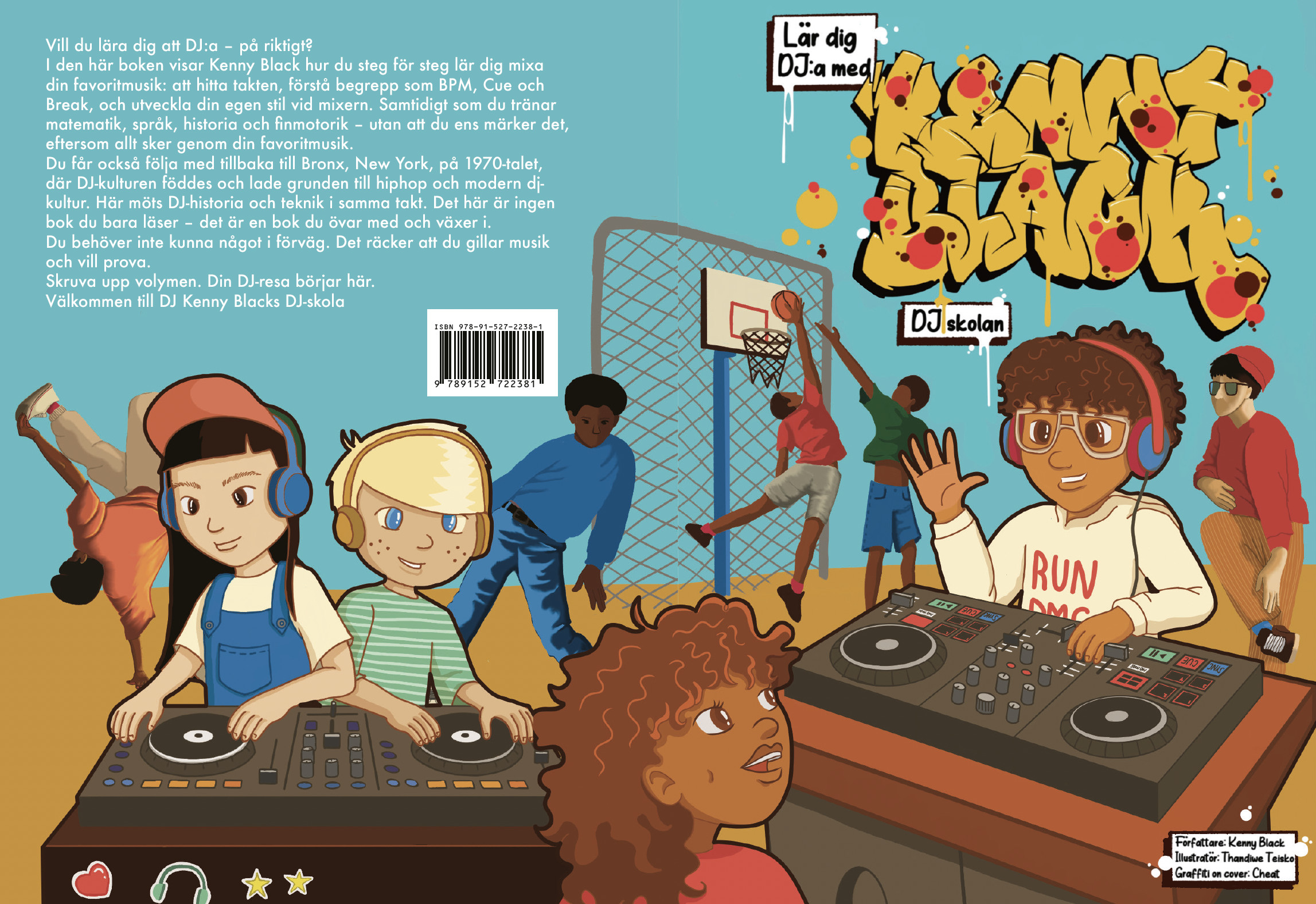 DJ-Skolan – lär dig DJ:a med Kenny Black ( Bok )