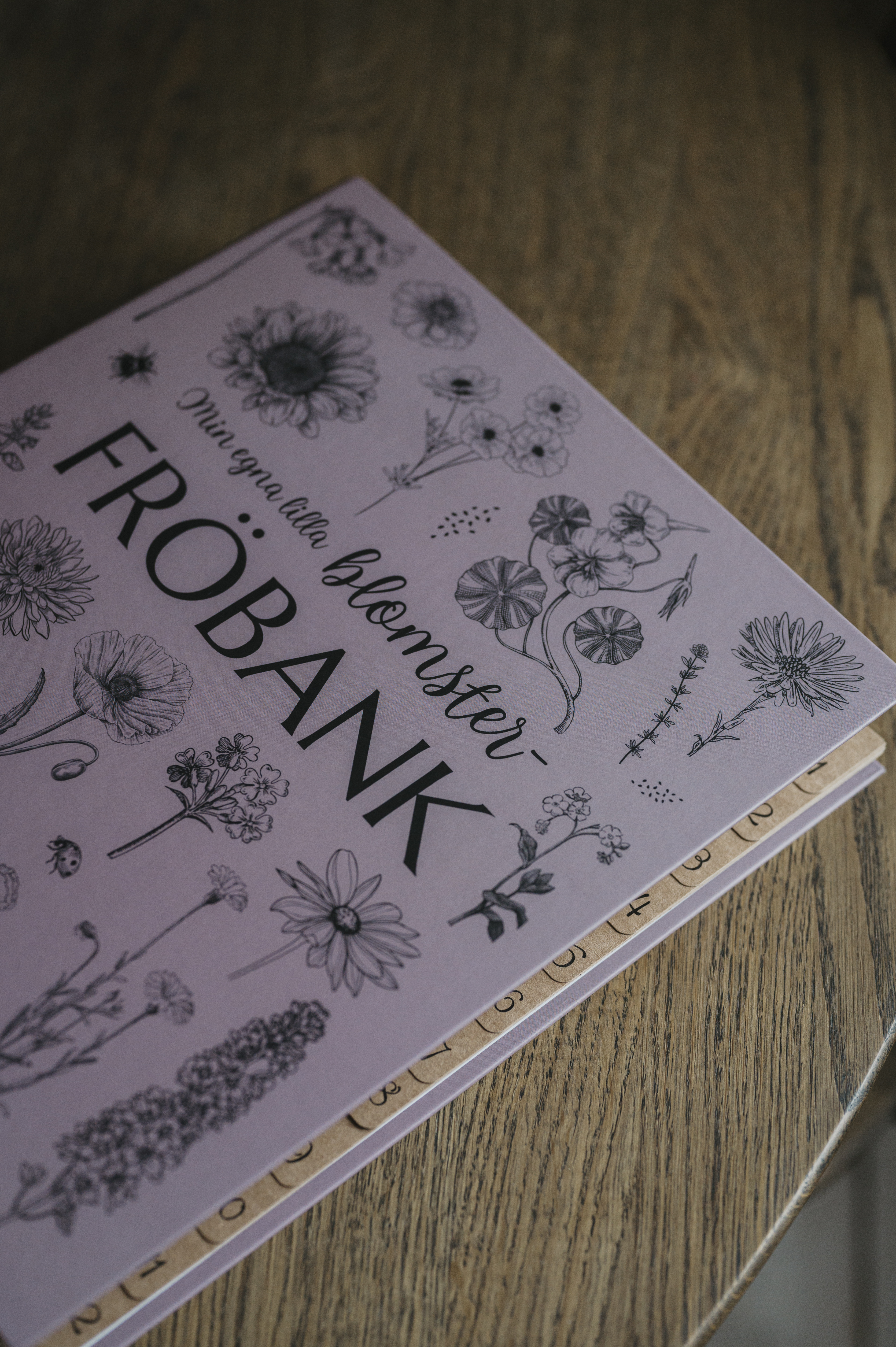 Fröpärm - Blommor - Förvaring för fröpåsar - 4