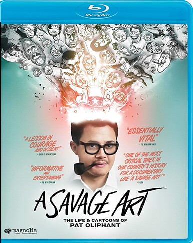 Savage Art: The Life & Cartoons Of Pat Oliphant (BLU-RAY)