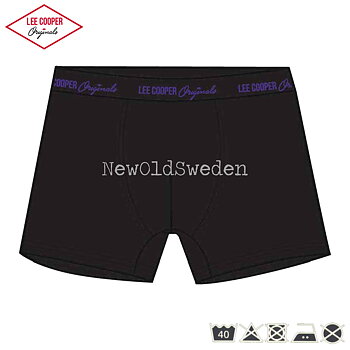 Boxer XX-LARGE Svart/Lila Lee Cooper Originals - 2000