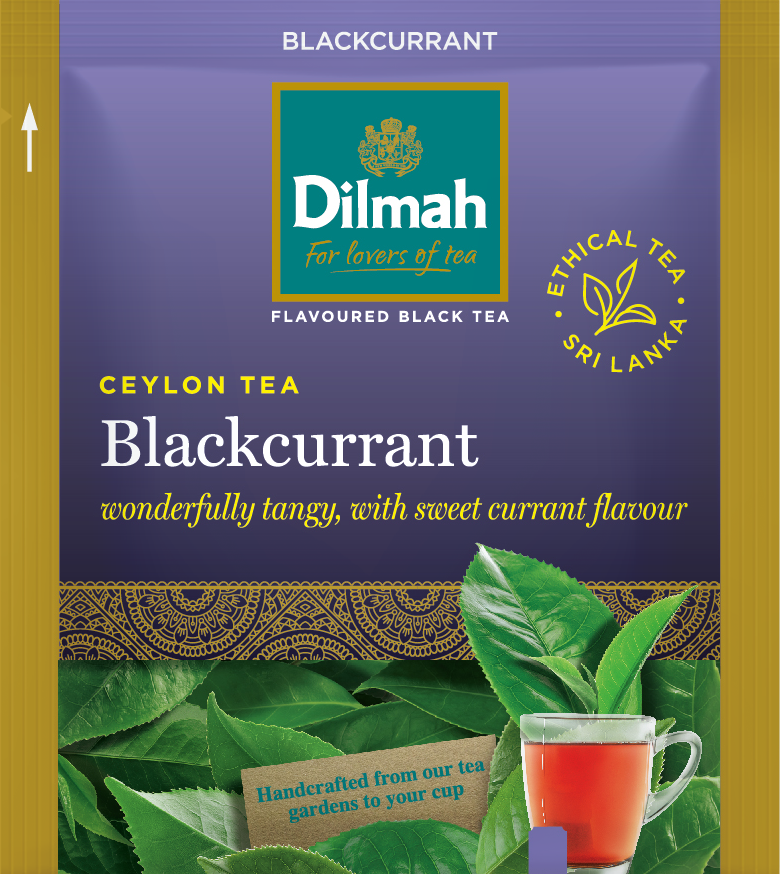 Dilmah Blackcurrant - Tepåsar 100-pack