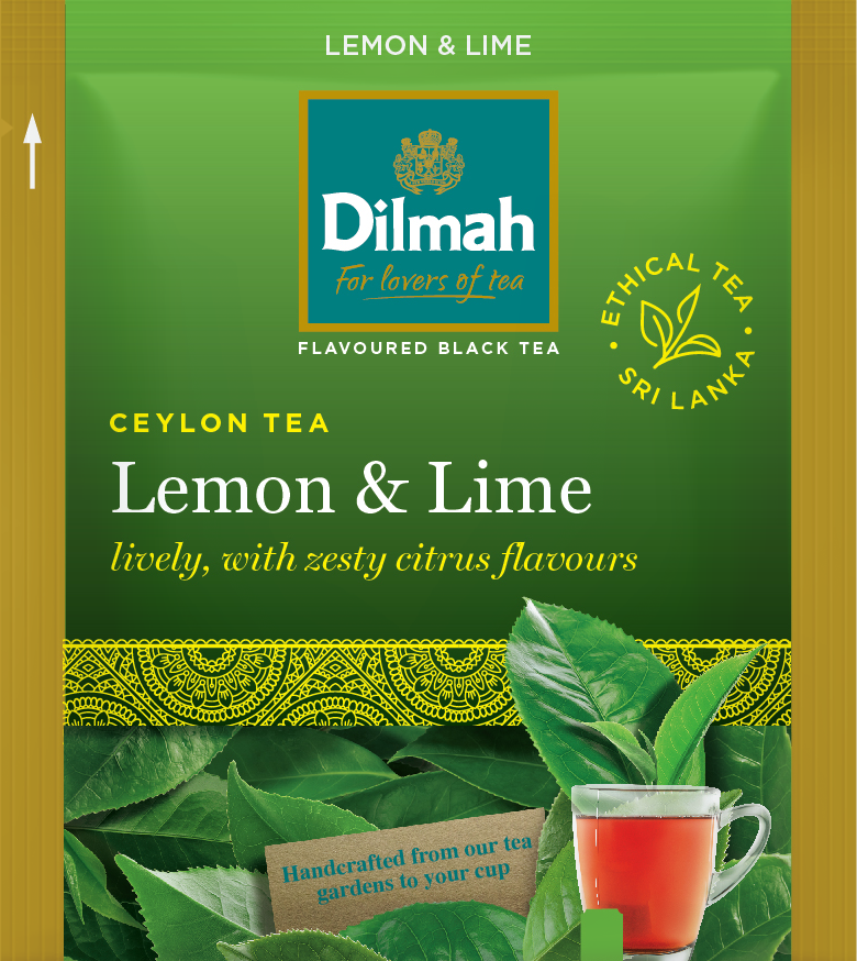 Dilmah Lemon & Lime - Tepåsar 100-pack