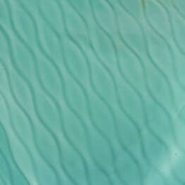 Gunnar Nylund (Paranta 1954) Green Bowl with Wave Relief 11 cm