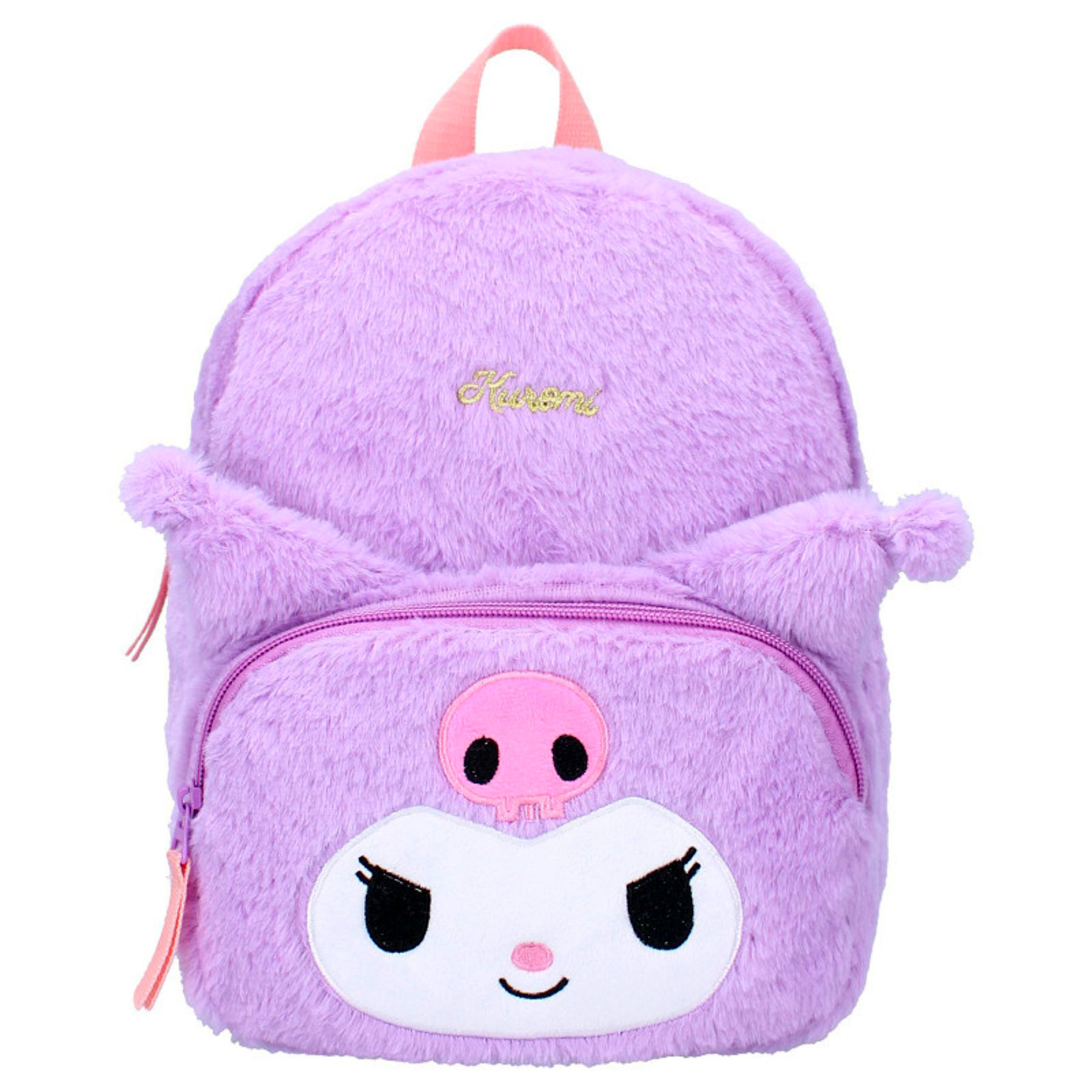 Kuromi Sanrio Plysch Ryggsäck i Lila 28 cm