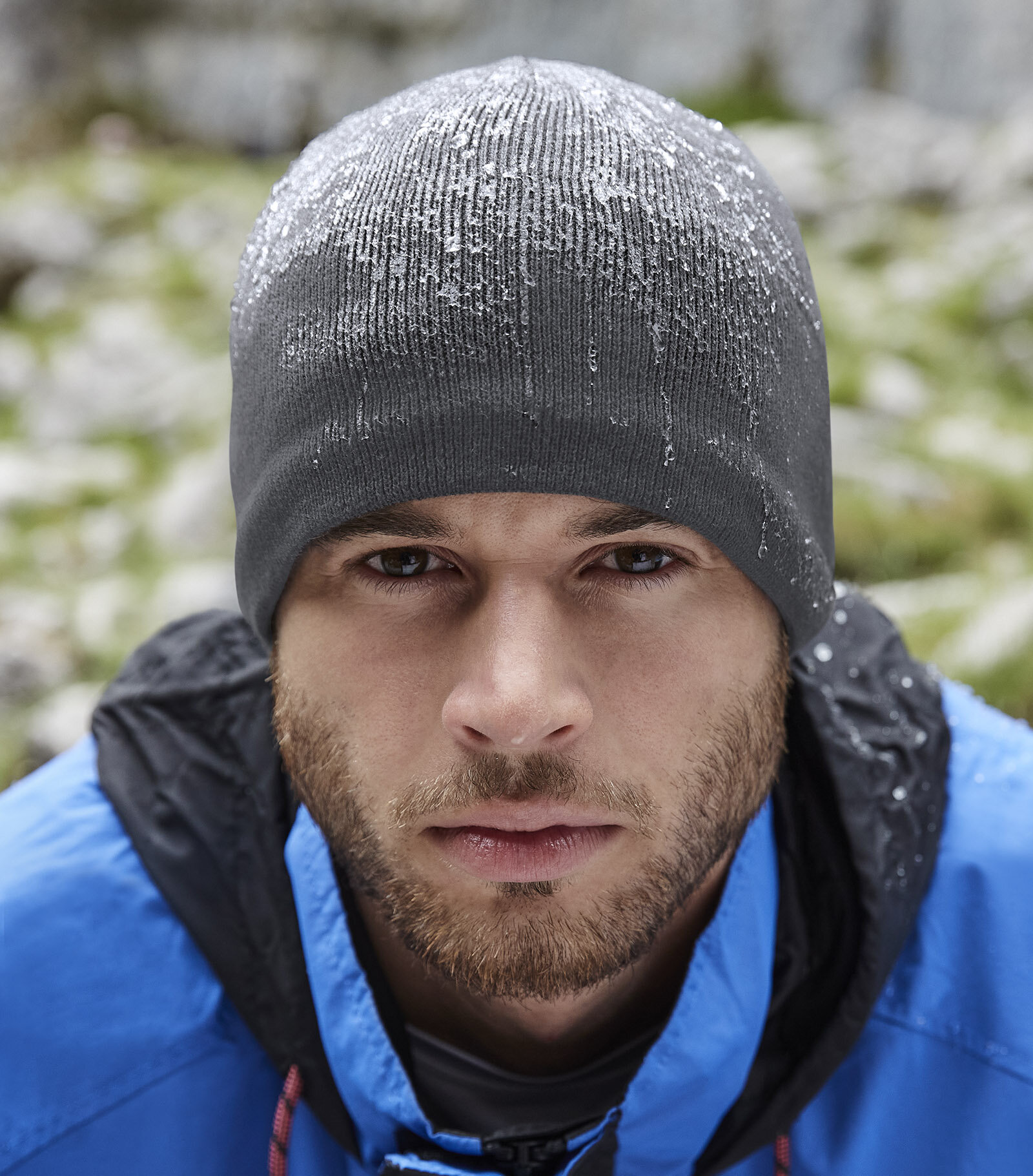 Beechfield Active Beanie – vattenavvisande och varm träningsmössa - 2