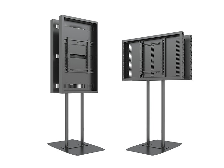 M Pro Series Enclosure 49" Dual Pole Floorbase B2B