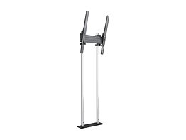 M Dual Pole Floormount Pro 55"-90" Chrome