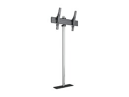M Single Pole Floormount Pro 32"-65" VESA 600 Chrome