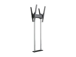 M Dual Pole Floormount Pro B2B 55"-90" Chrome