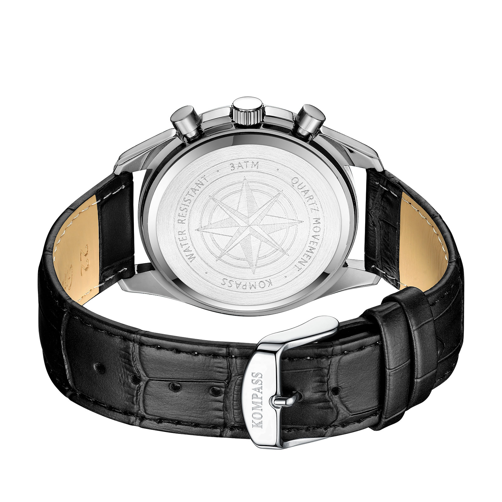 Kompass Day-Night Master Chronograph Black - 8