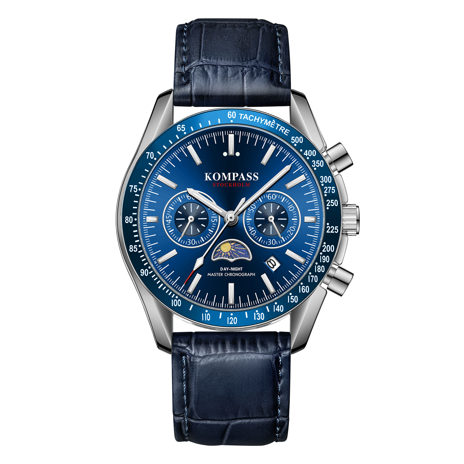 Kompass Day-Night Master Chronograph Blue