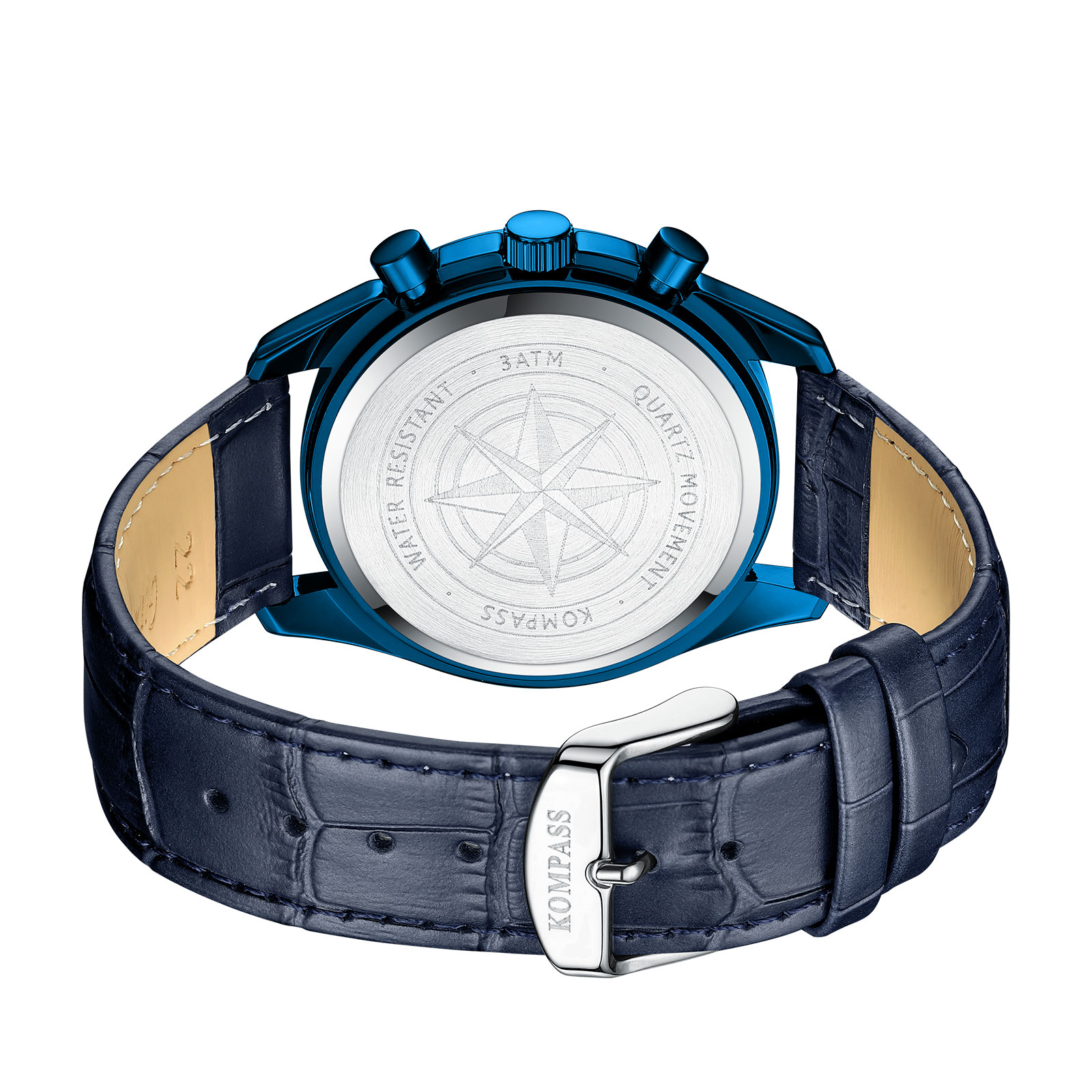 Kompass Day-Night Master Chronograph Full Blue - 8