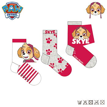Socka 3-pack - Stl. 23/26 - PAW PATROL Original 1750