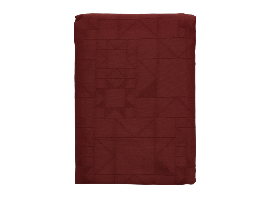 Södahl Star Damast Julbordsduk 150x270 cm, Röd/red - 2